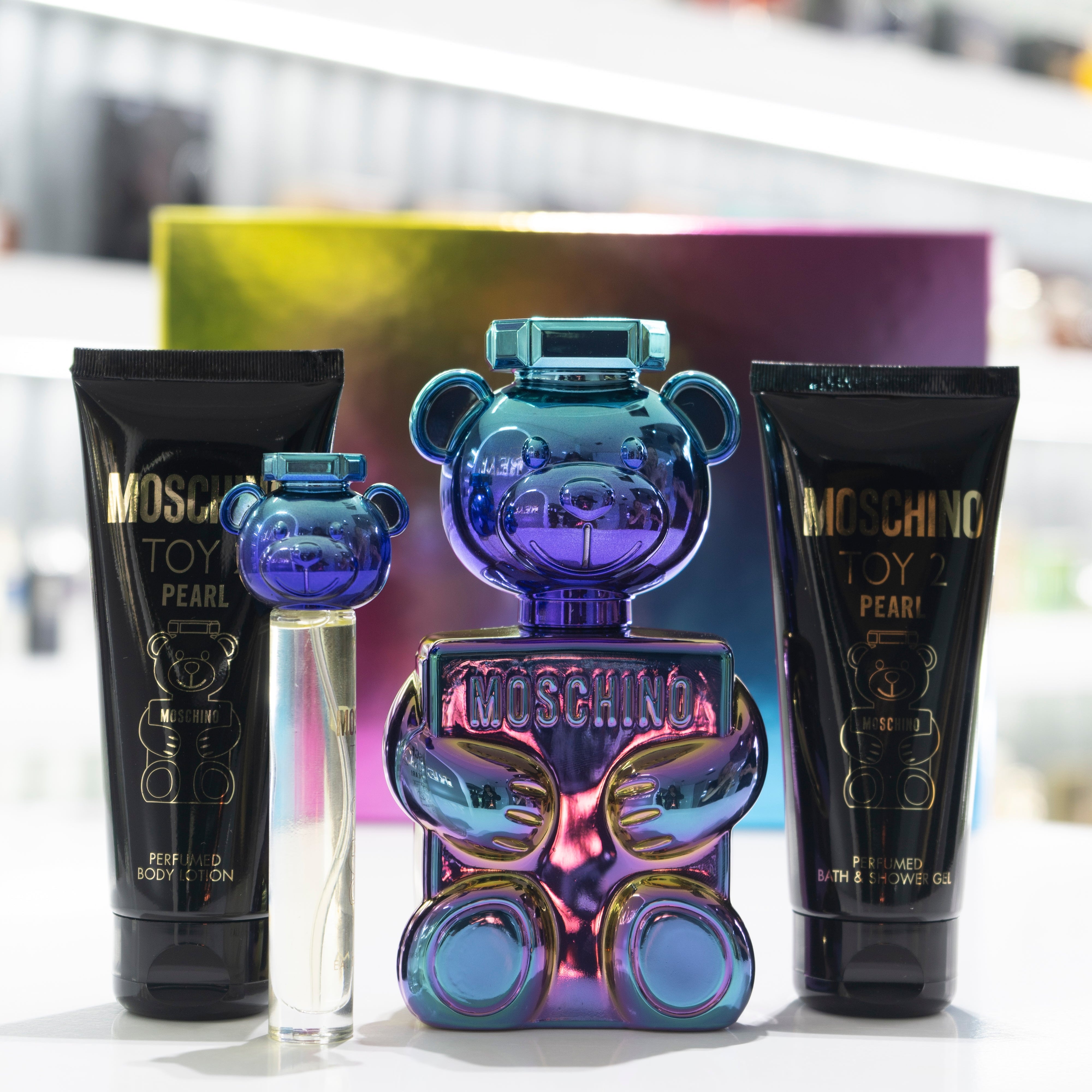 MOSCHINO SET TOY 2 PEARL X4 UND