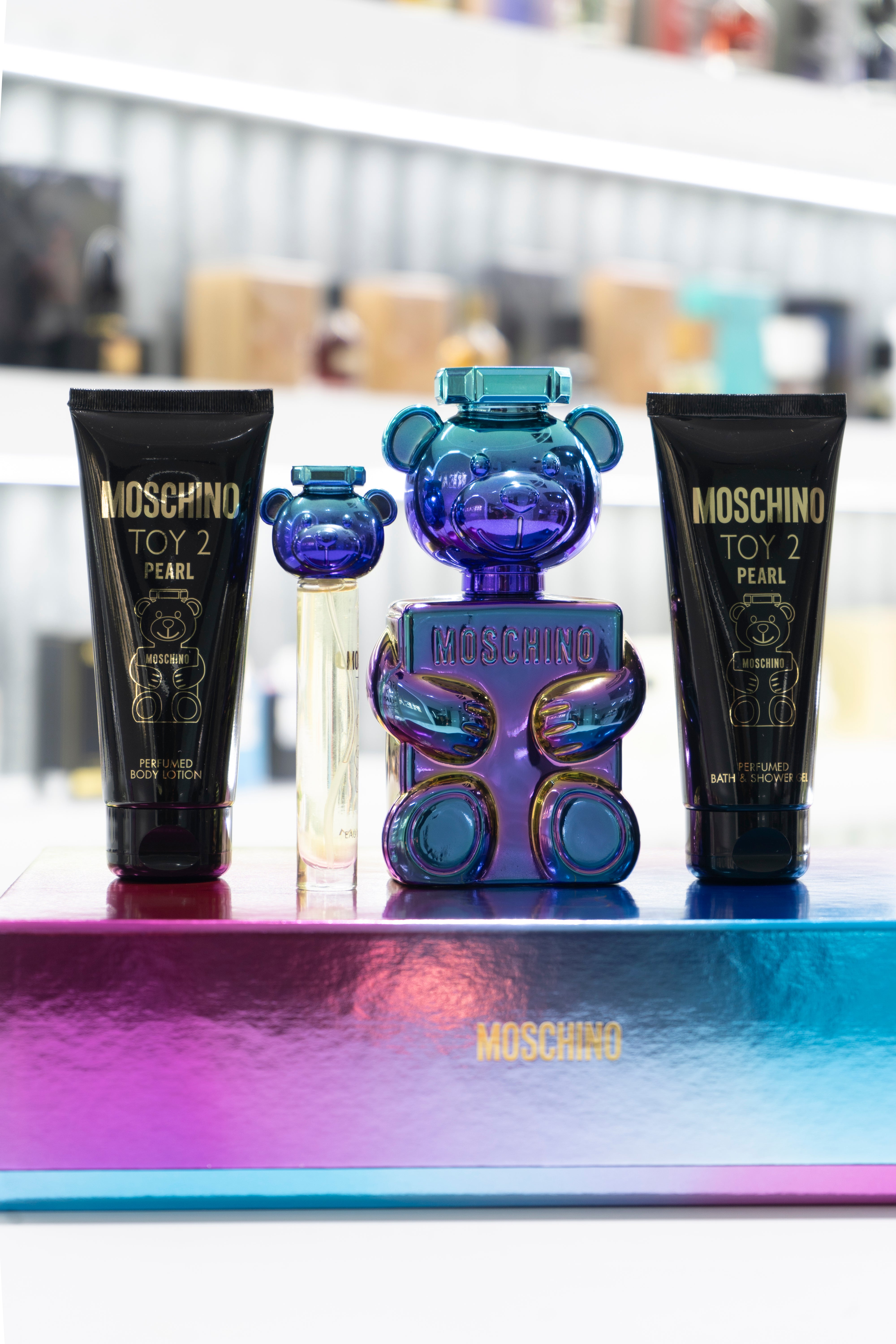 MOSCHINO SET TOY 2 PEARL X4 UND