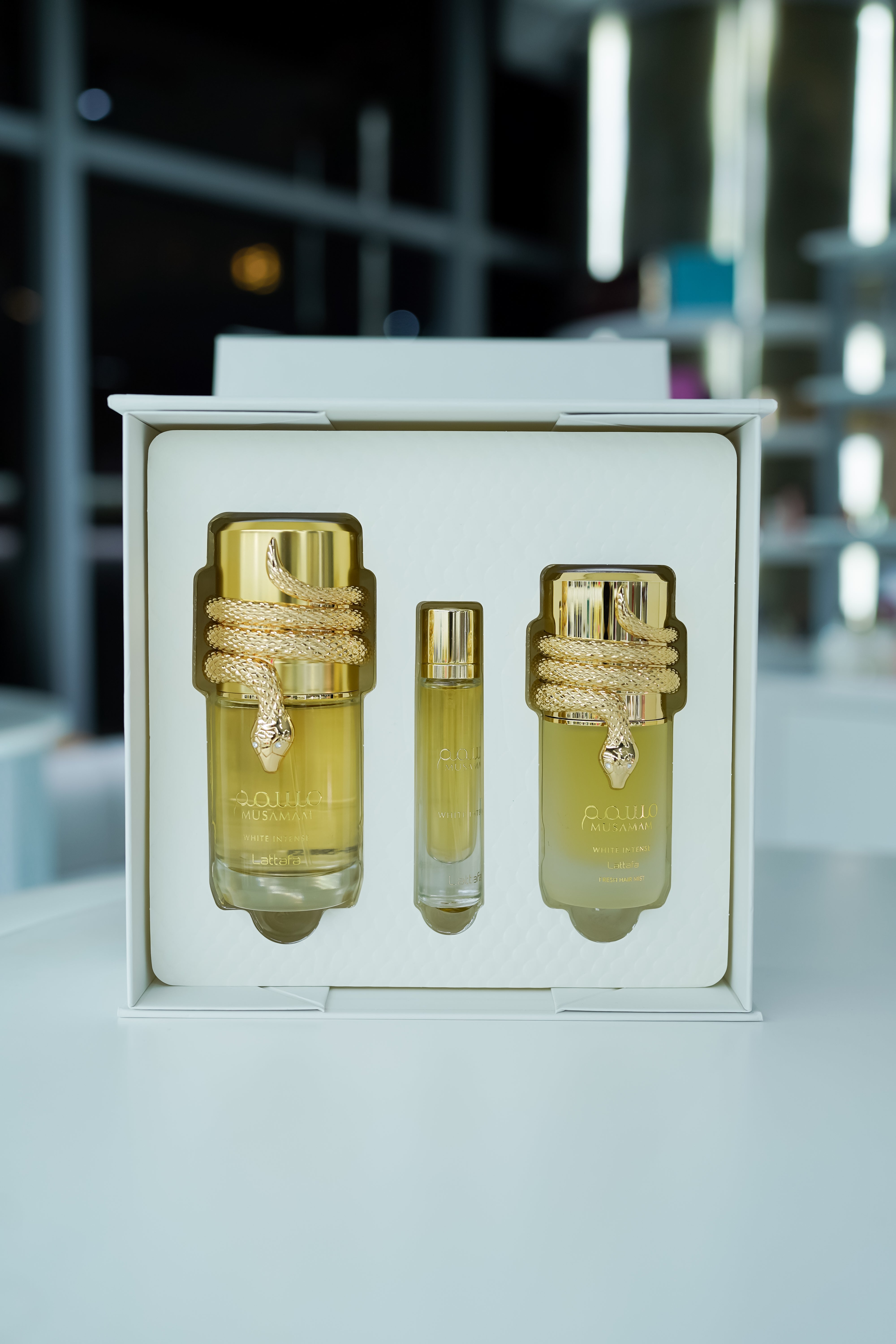LATTAFA SET MUSAMAM WHITE INTENSE DM Eau de parfum 100ml