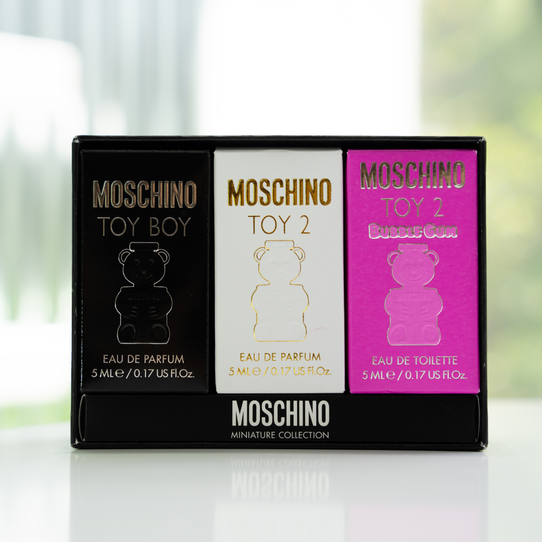 MOSCHINO SET MINI X3 UND