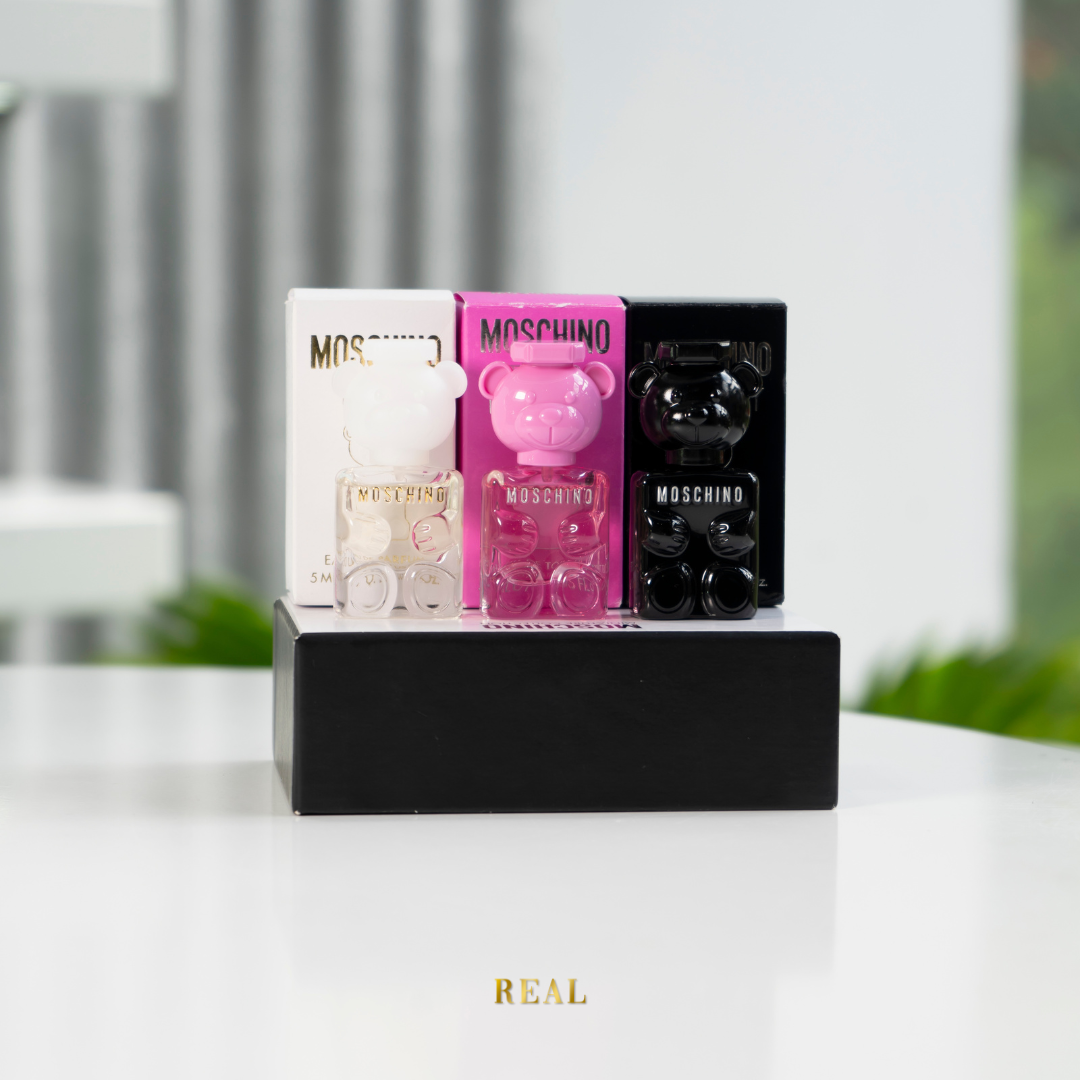 MOSCHINO SET MINI X3 UND