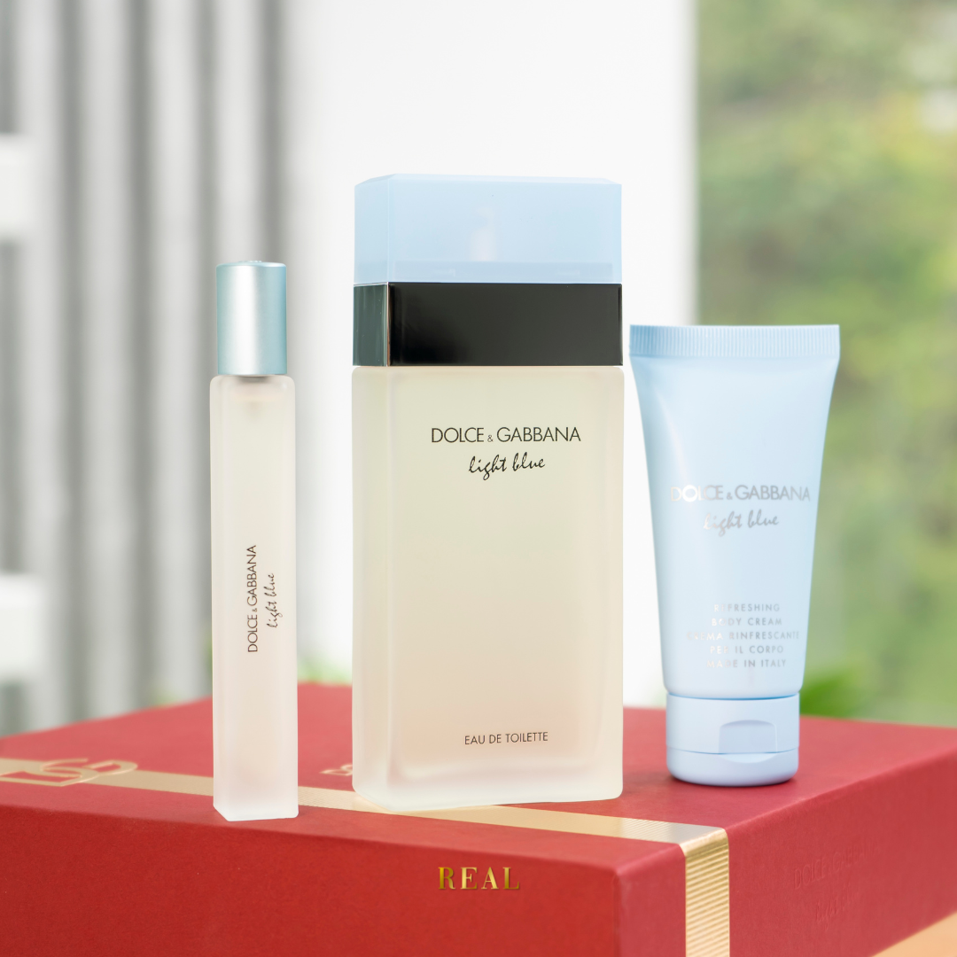 D&G SET LIGHT BLUE DM Eau de Toilette  X3UND