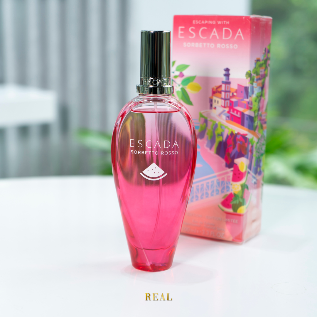 ESCADA SORBETTO ROSSO DM Eau de Toilette 100ml – Perfumes Real Col