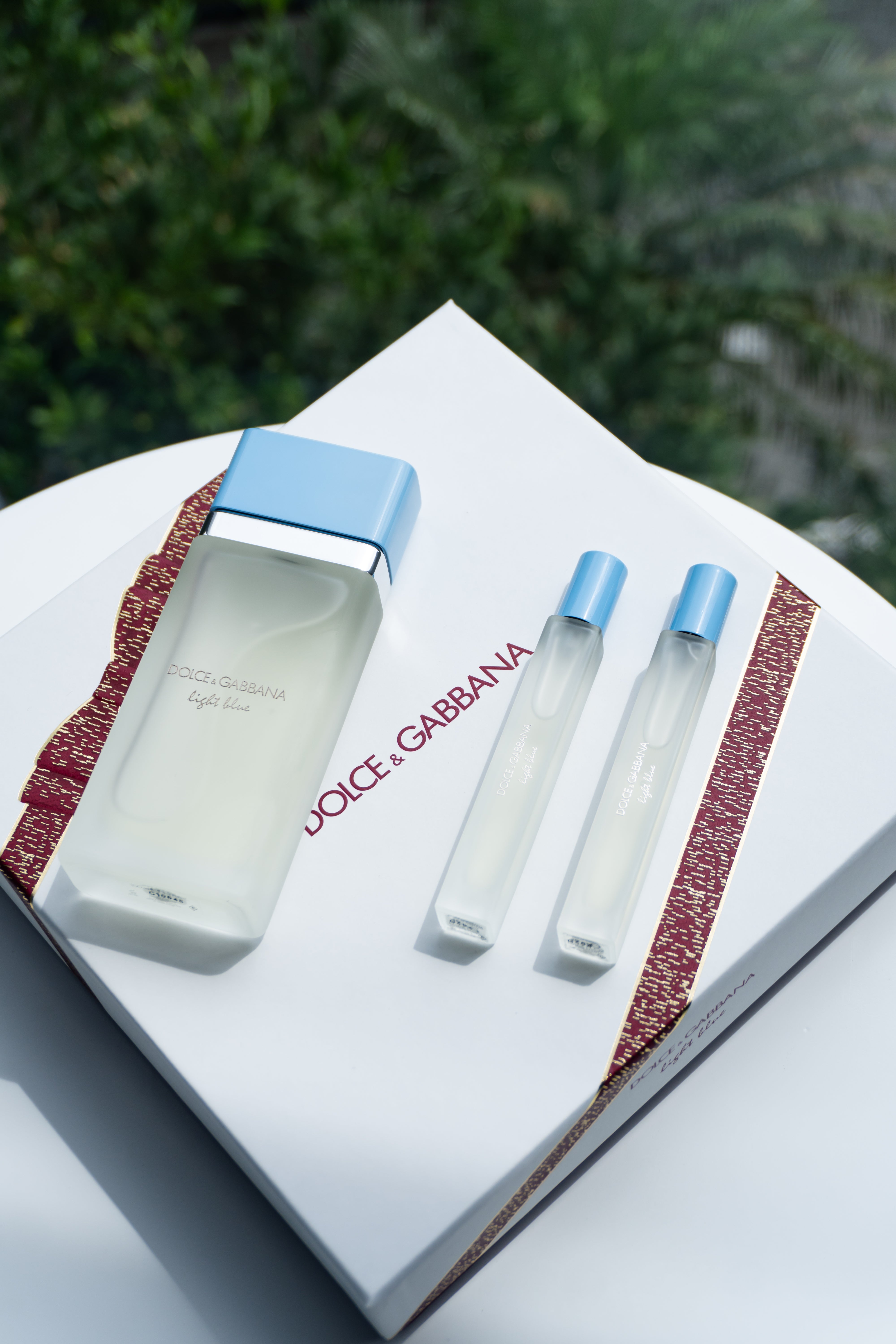 D&G SET LIGHT BLUE DM Eau de Toilette X 3UND