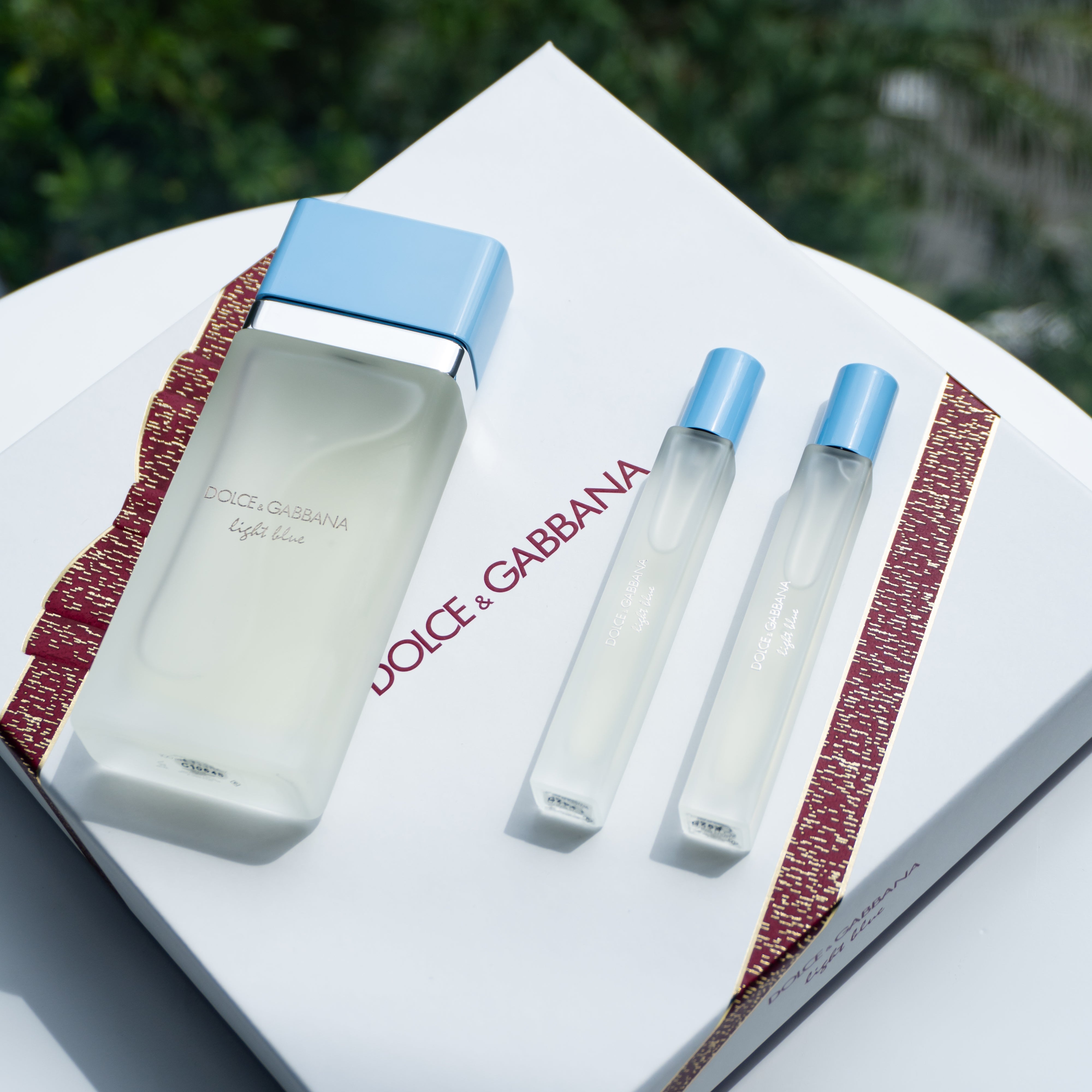 D&G SET LIGHT BLUE DM Eau de Toilette X 3UND