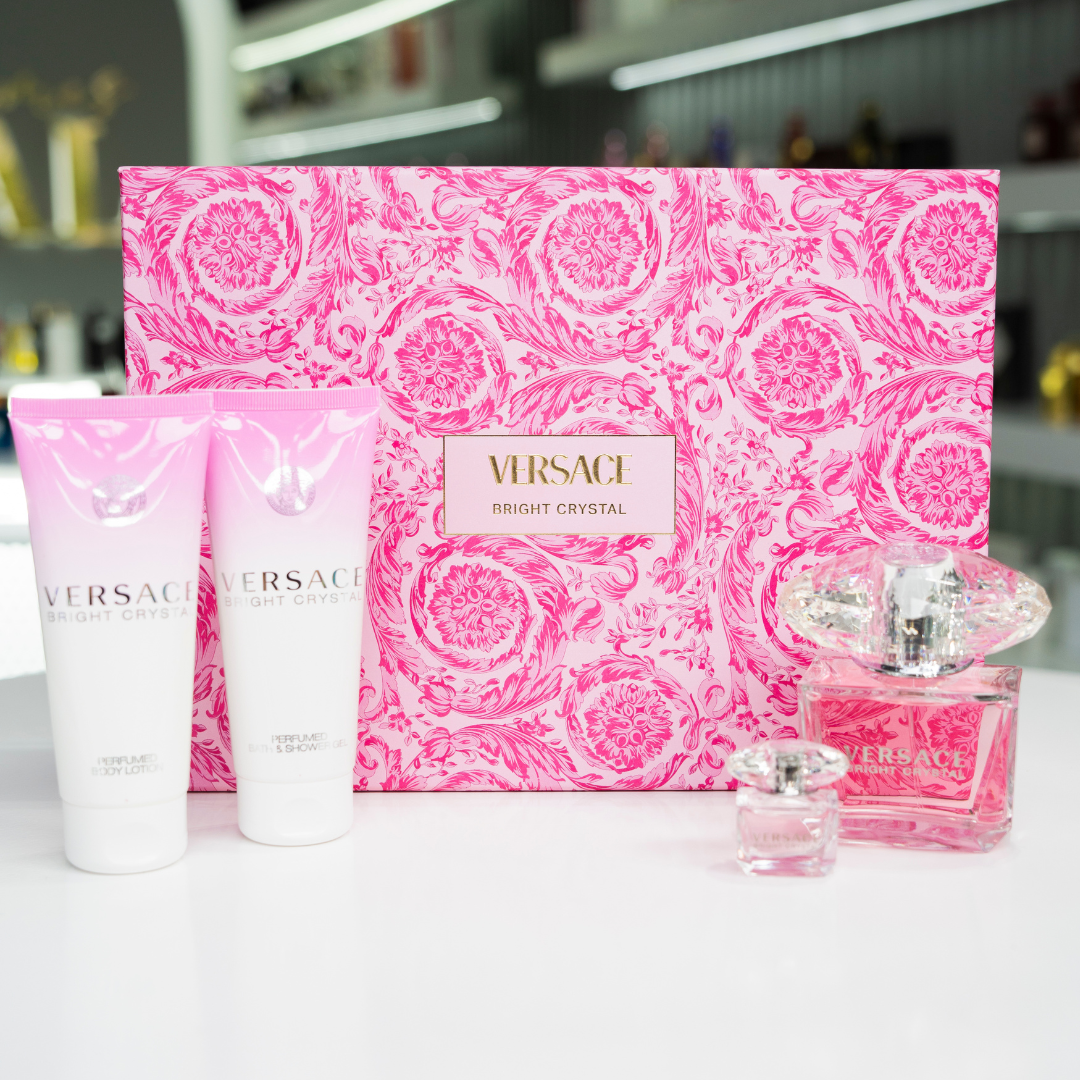 VERSACE SET BRIGHT CRYSTAL Eau de Toilette X4