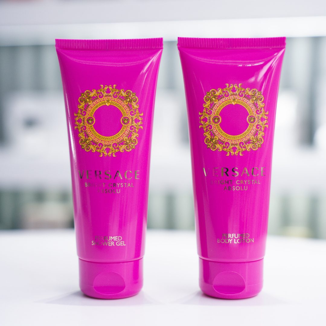VERSACE SET BRIGHT CRYSTAL ABSOLU X4