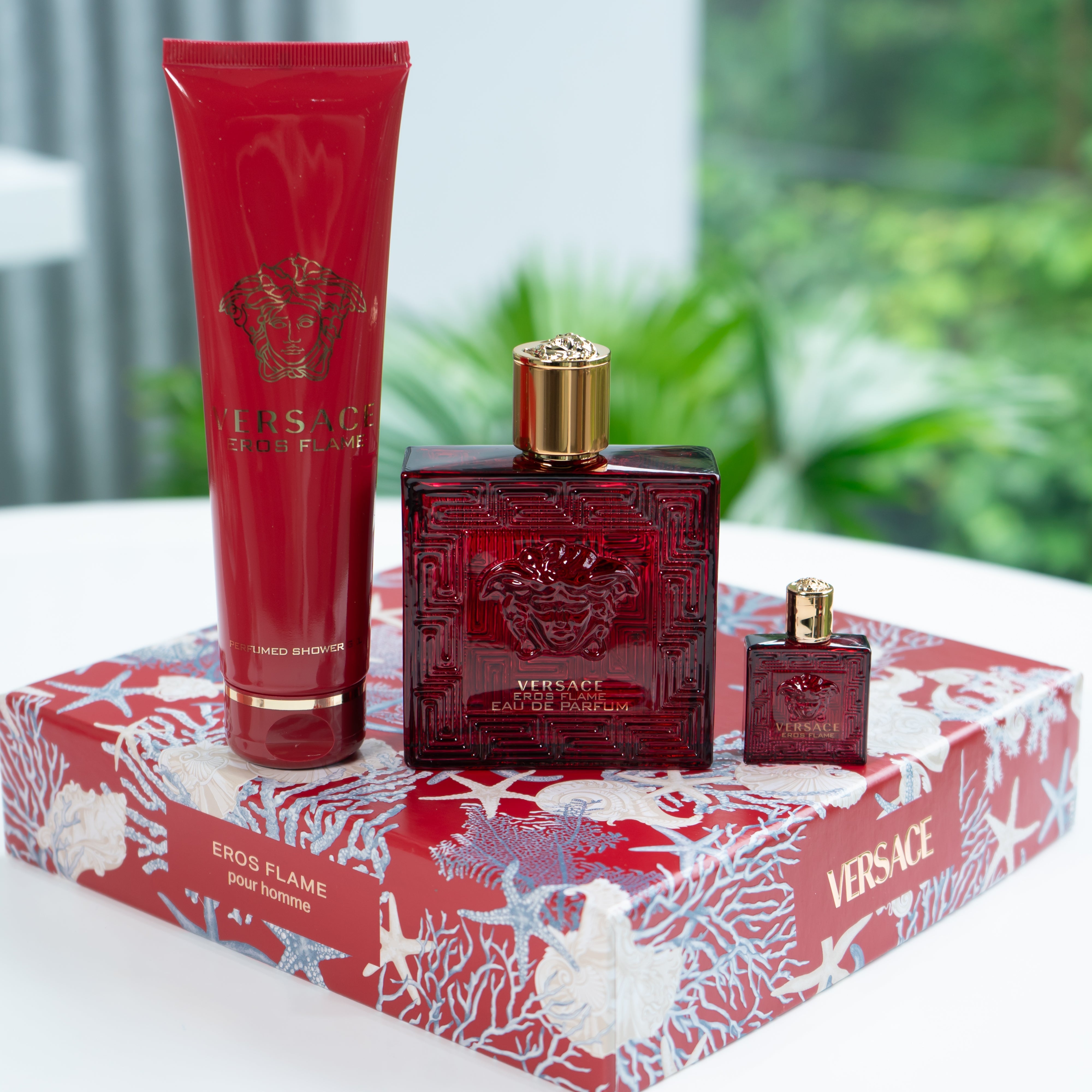 SET VERSACE EROS FLAME Eau de parfum 100ml