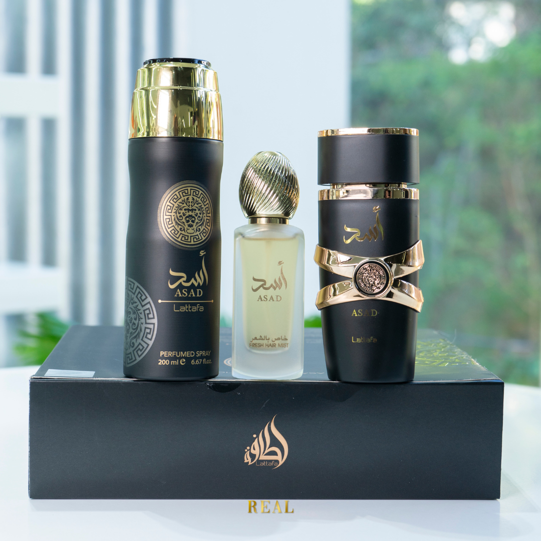 LATTAFA SET ASAD HM Eau de Parfum 100 ML X3UND