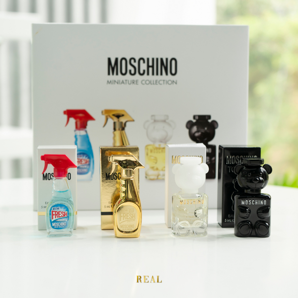 MINI SET MOSCHINO X4UND FRESH