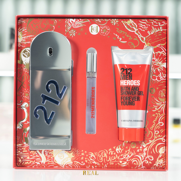 CH SET 212 HEROES MEN 90 ML X3