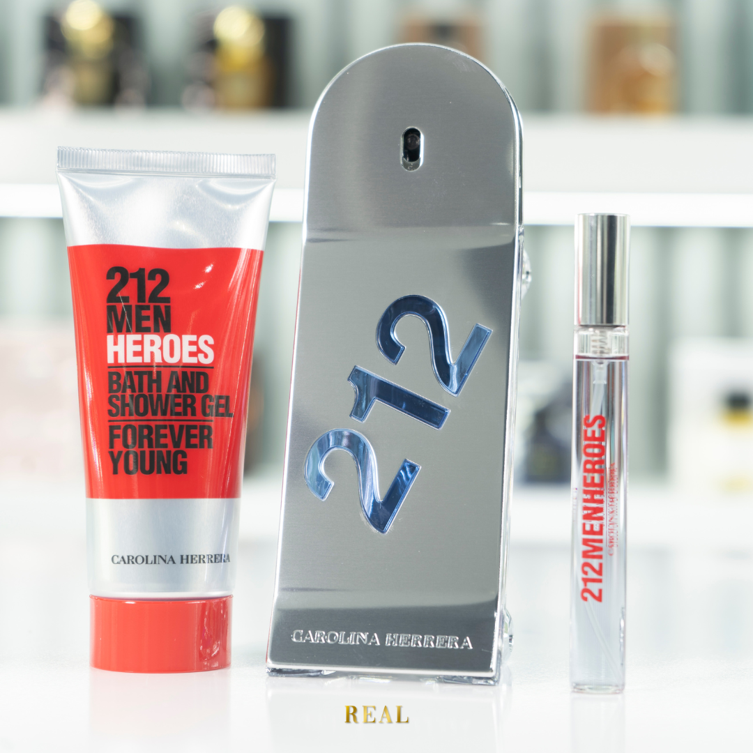 CH SET 212 HEROES MEN 90 ML X3