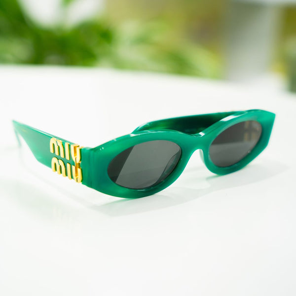 MIU MIU GREEN 0MU 11WS 15H5S0